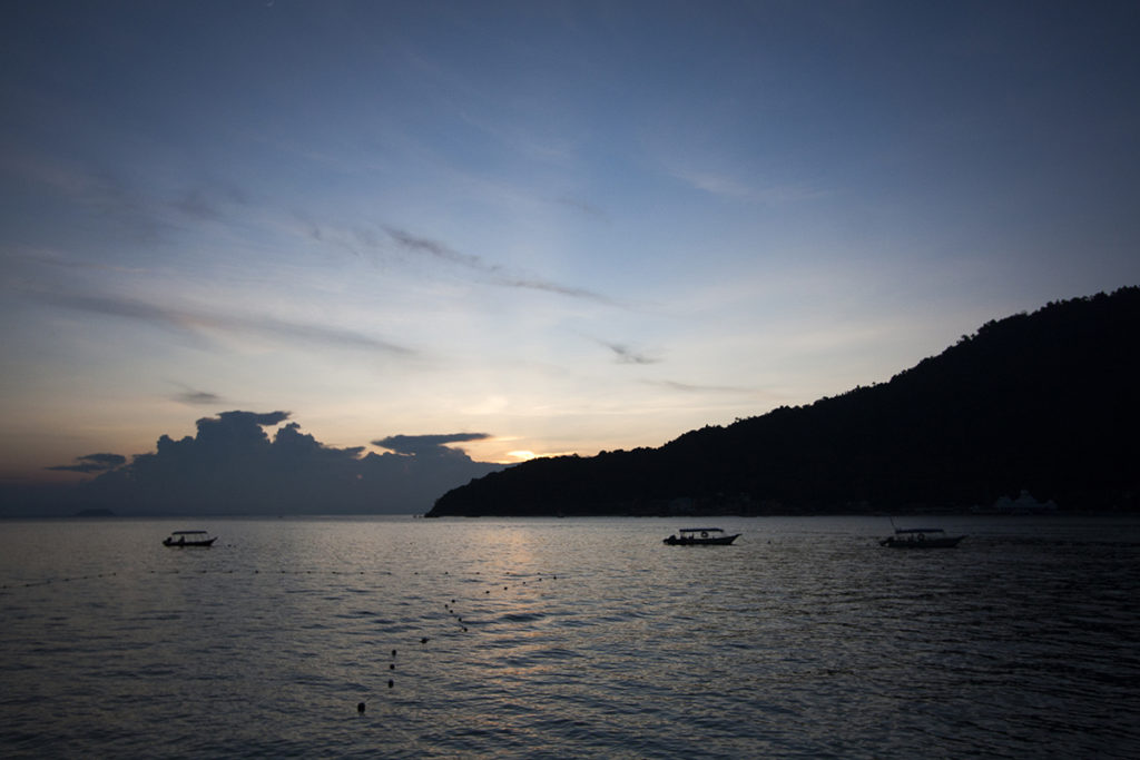 Sonnenuntergang im Paradies von Perhentian Islands