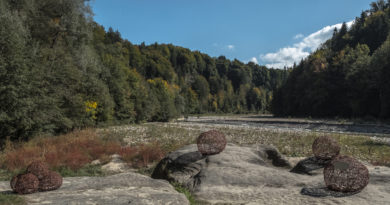 Confluens Schwarzwasser et Sense Confluens Schwarzwasser et Sense
