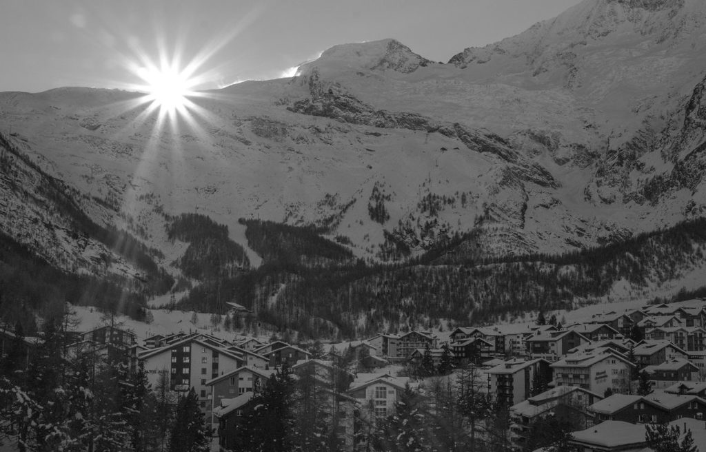 Saas-Fee - das kleine Dorf an der Sonne