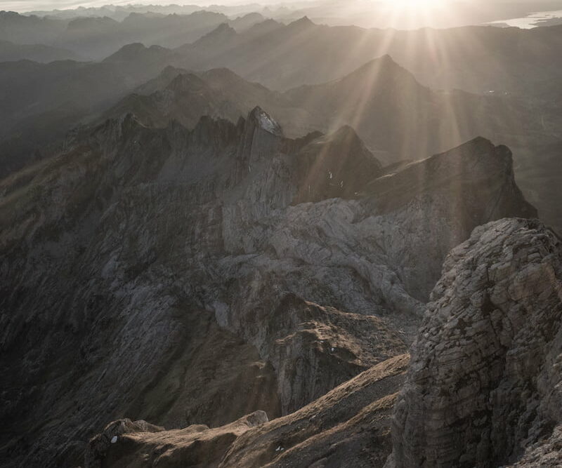 Säntis Sonnenuntergang