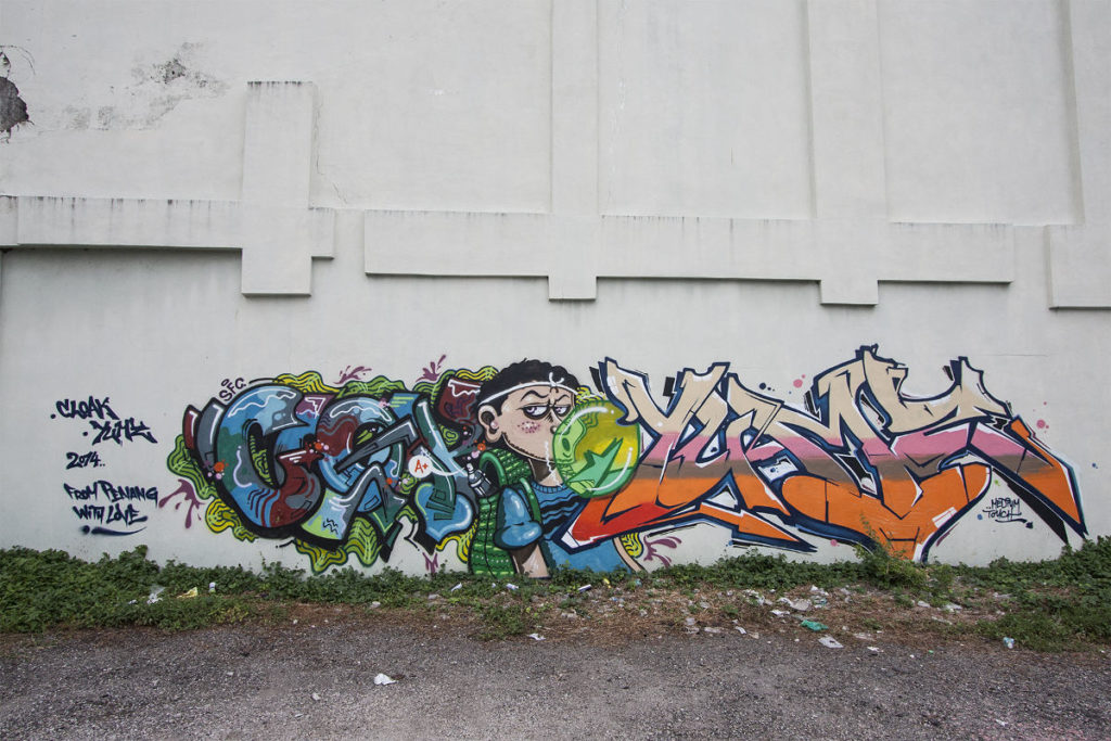 Graffiti in Georgetown Malaysia