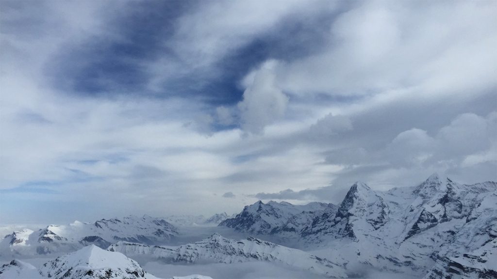 Traumsicht in Mürren