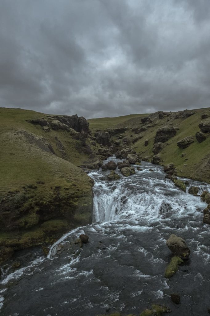 Skogafoss Wanderung