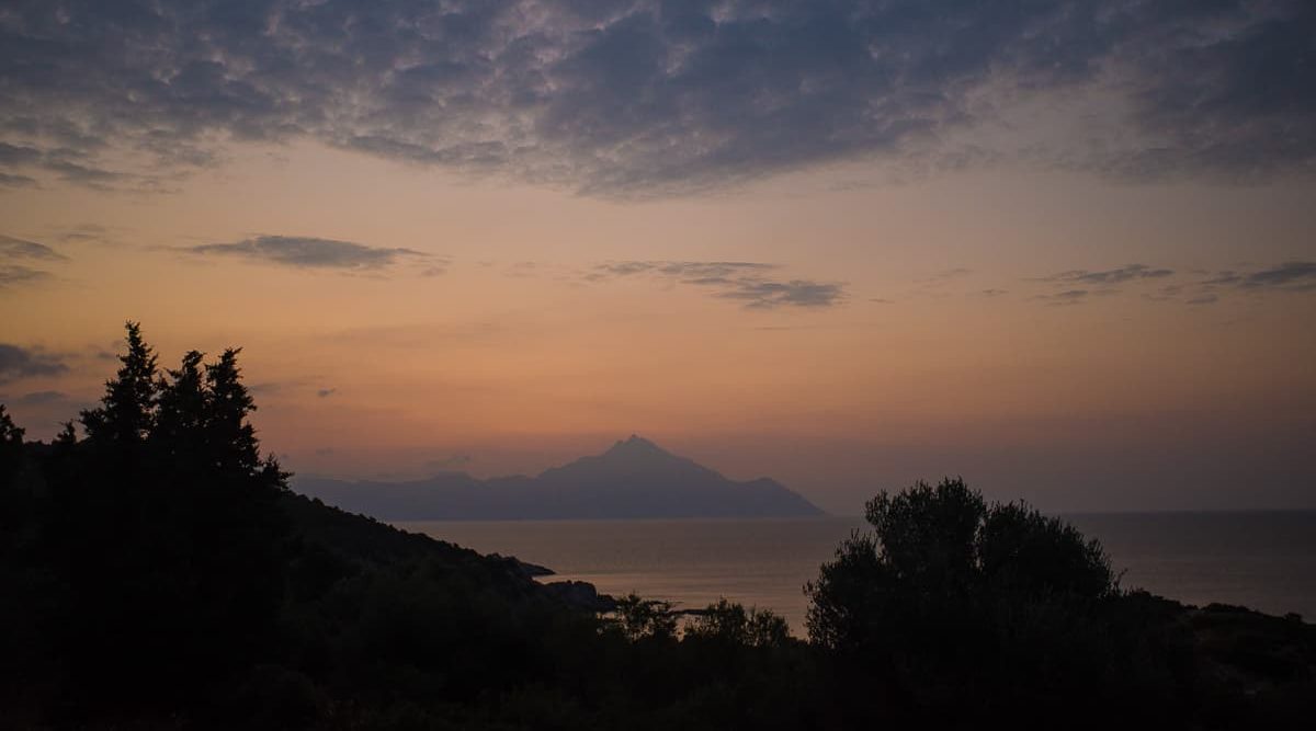 Sonnenaufgang Mount Athos