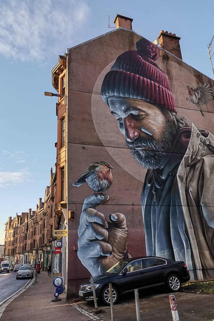 st mugo streetart glasgow