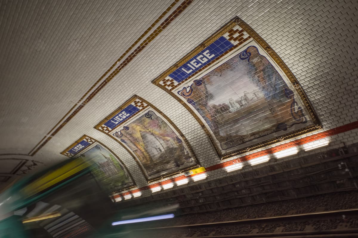 Station de Metro Liège à Paris
