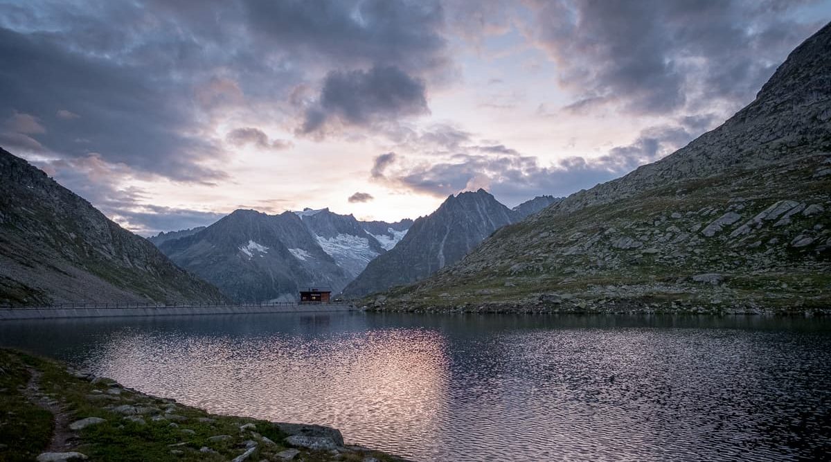 Stausee Vordersee Aletsch