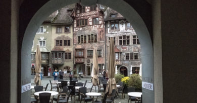 Die farbenfrohen Fassaden von Stein am Rhein Die farbenfrohen Fassaden von Stein am Rhein