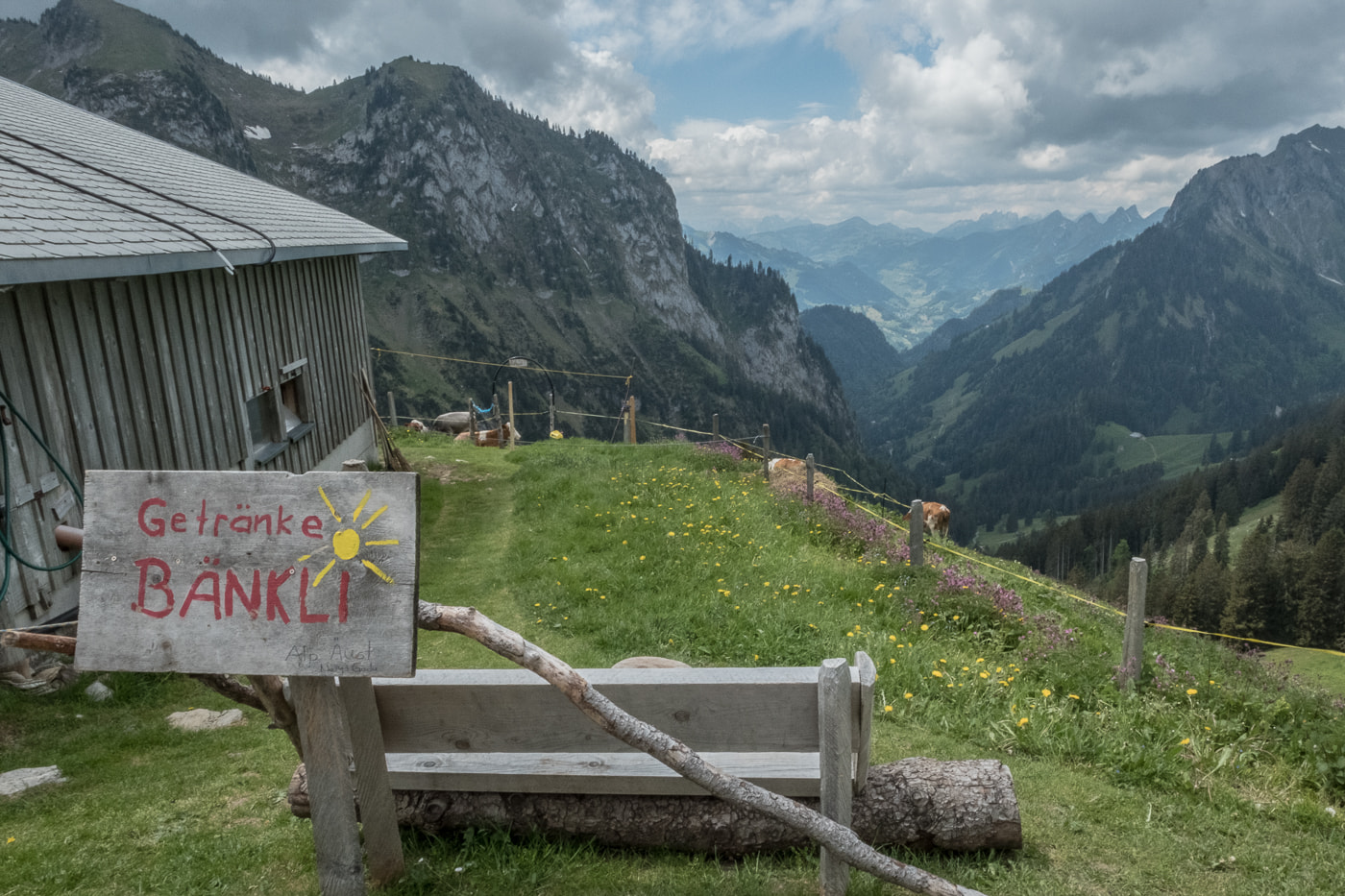 stierhuette getraenke baenkli