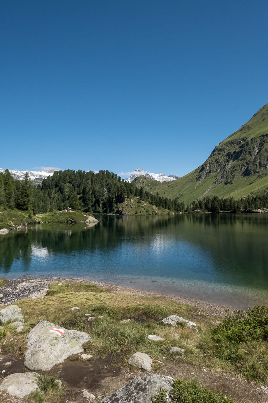 Strand Ufer am Cavlocciosee
