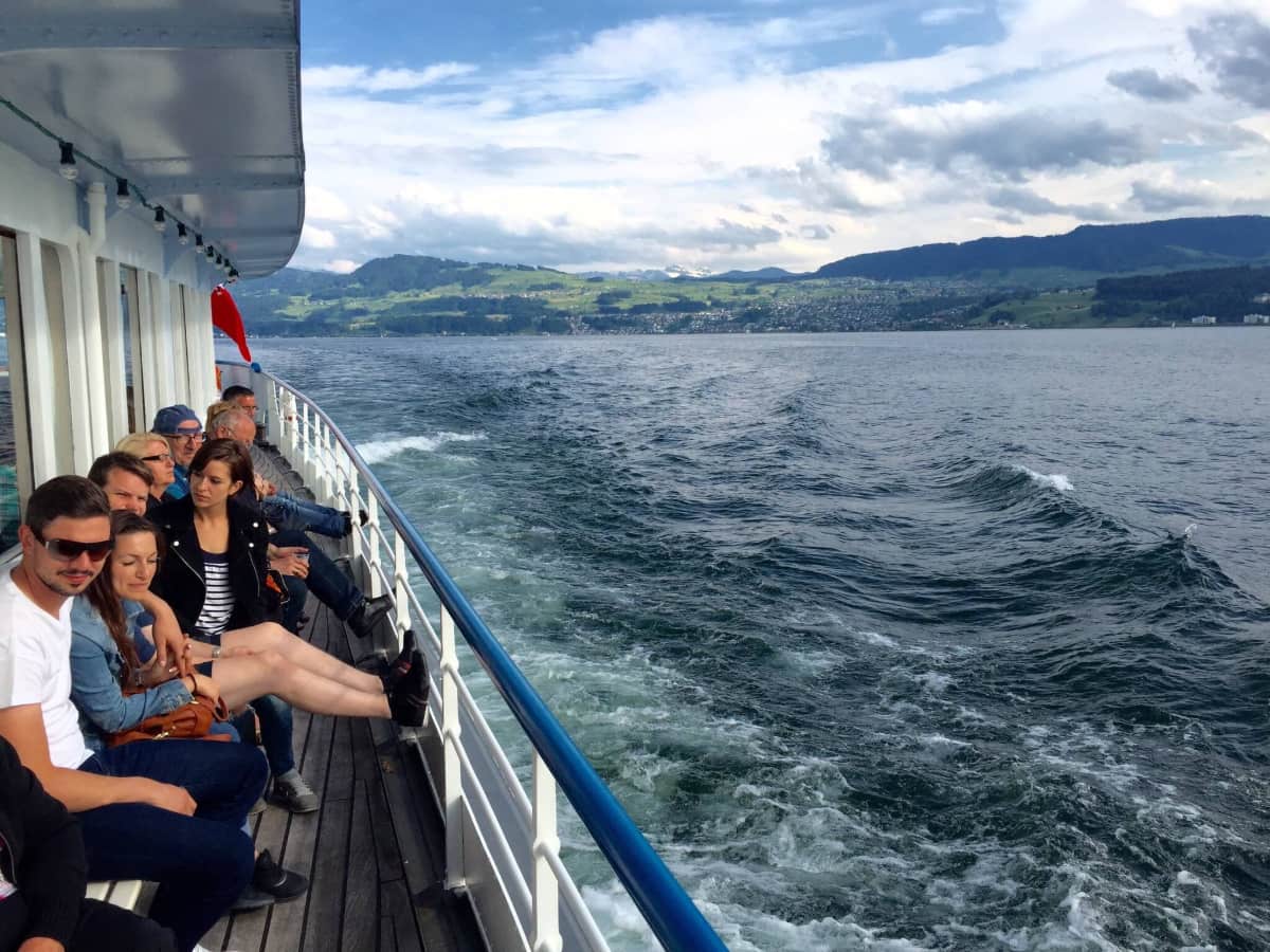 Tageskreuzfahrt auf dem Zürichsee