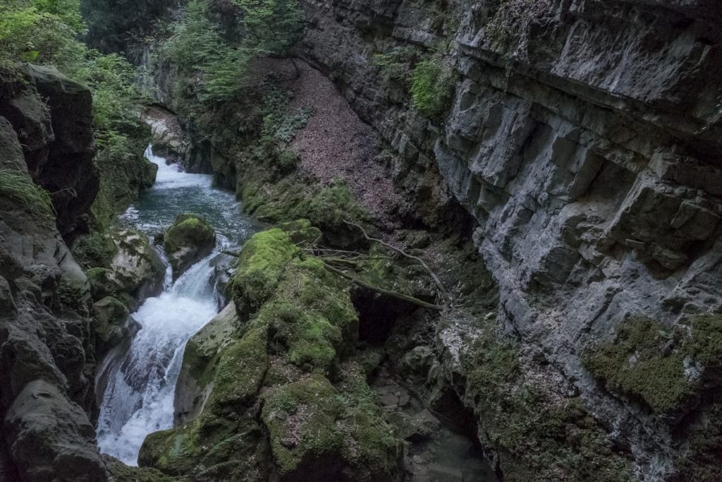 Legende der Taubenlochschlucht