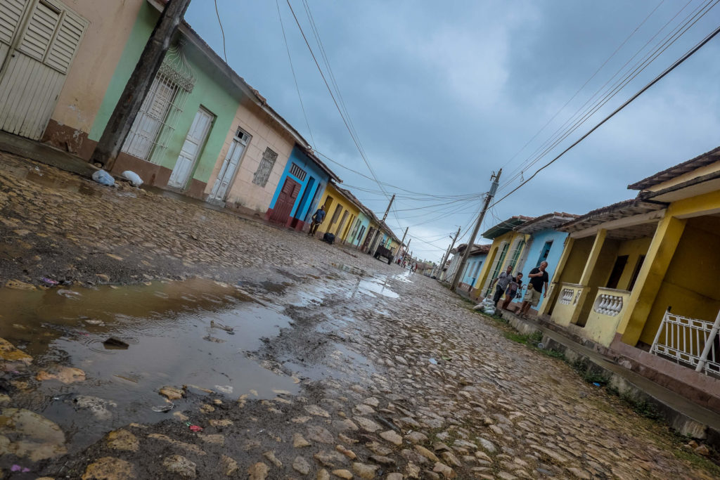 Rainy day in Trinidad Cuba