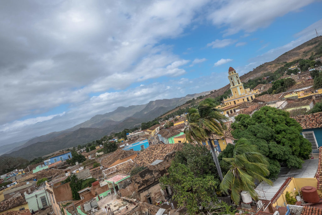 Rooftop in Trinidad Cuba