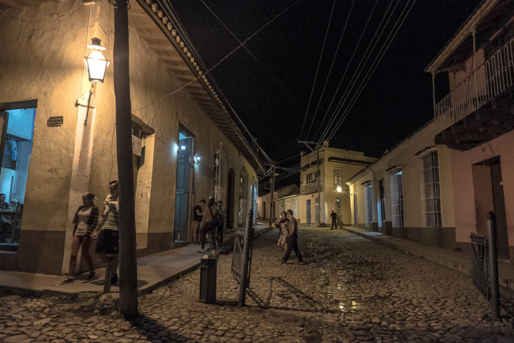 Trinidad Streets by night