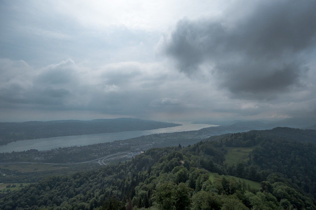 Üetliberg Aussicht auf Zürichsee