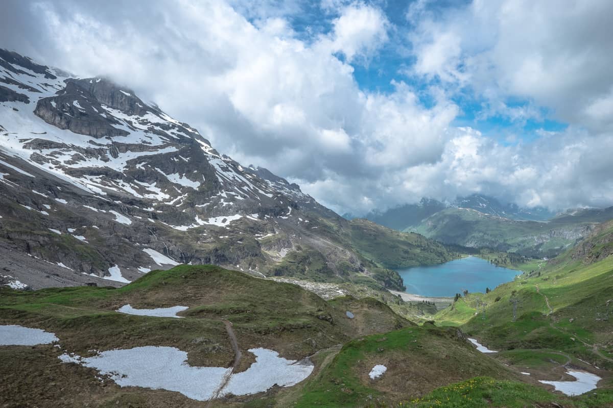 Engstlensee auf der Vierseen Wanderung