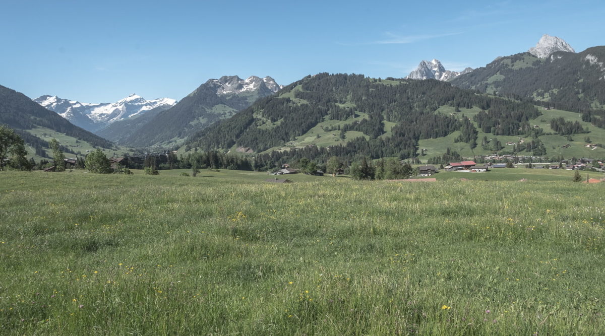 wandern Gstaad bis nach Sanemoeser