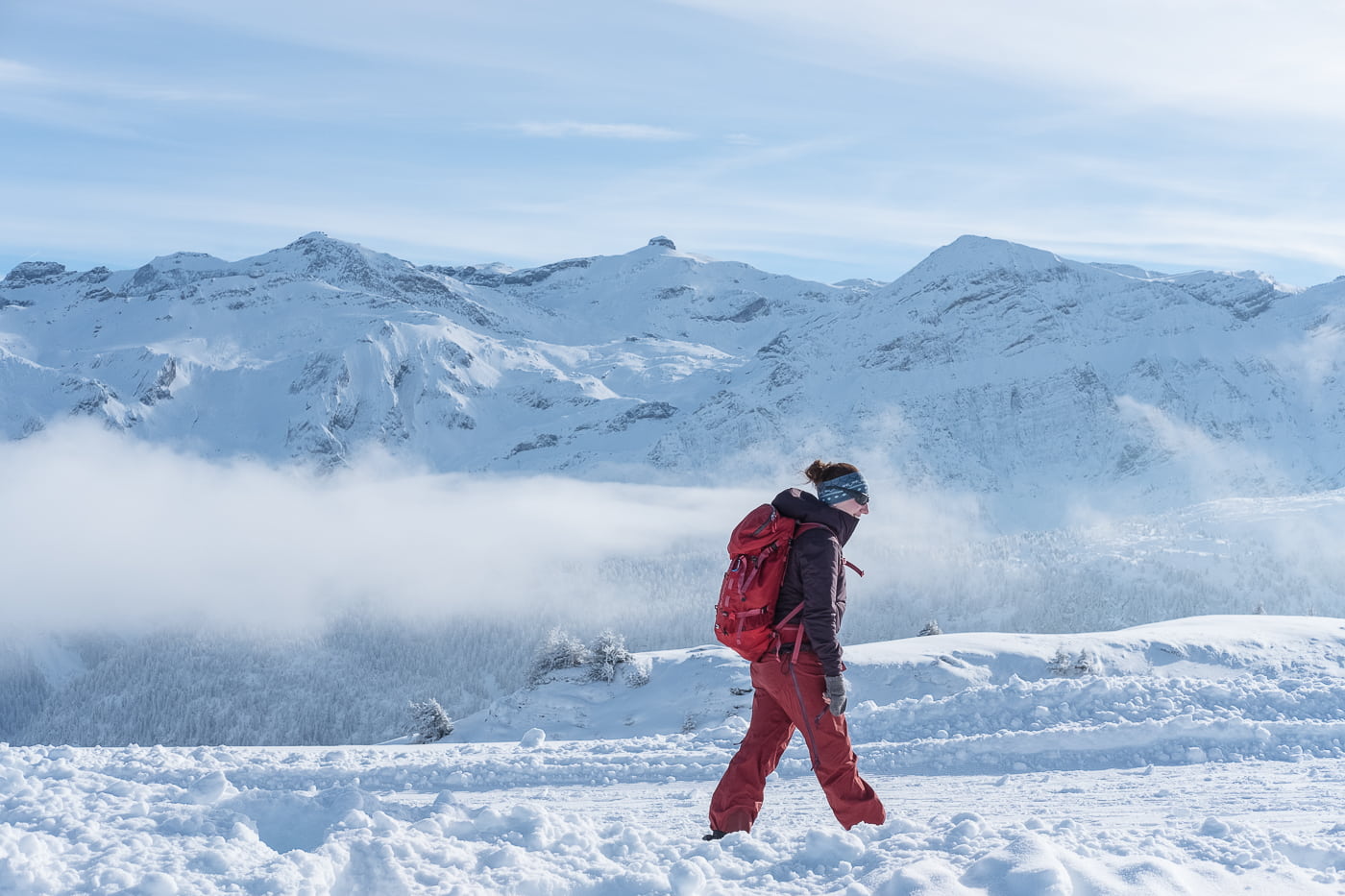 Winter wandern Berner Oberland