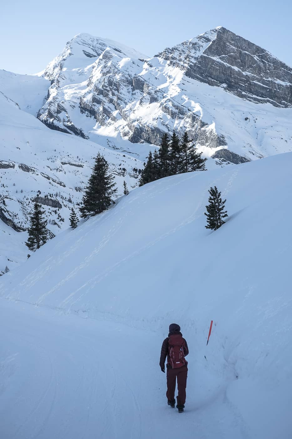 Winterwanderung Kandersteg Sunnbüel zum Daubensee