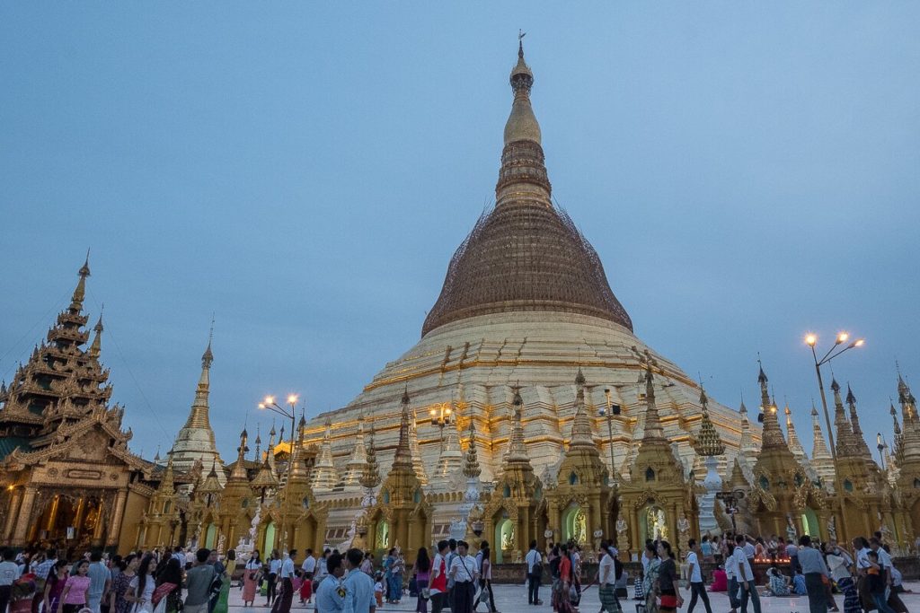 yangon shwedagon pagode
