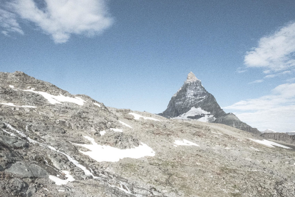 Matterhorn und Geröll