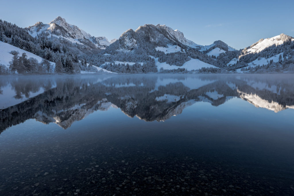 Spiegelbild am Schwarzsee