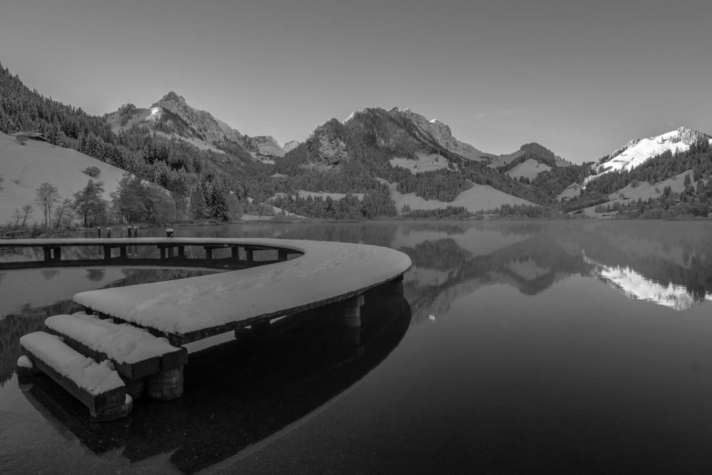 Schwarzsee in SchwarzWeiss